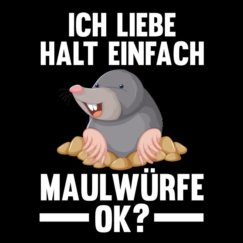 Maulwurf Garten Maulwürfe Geschenk