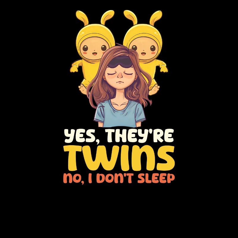Zwillingsmutter: Ja, sie sind Zwillinge. Nein, ich schlafe nicht.