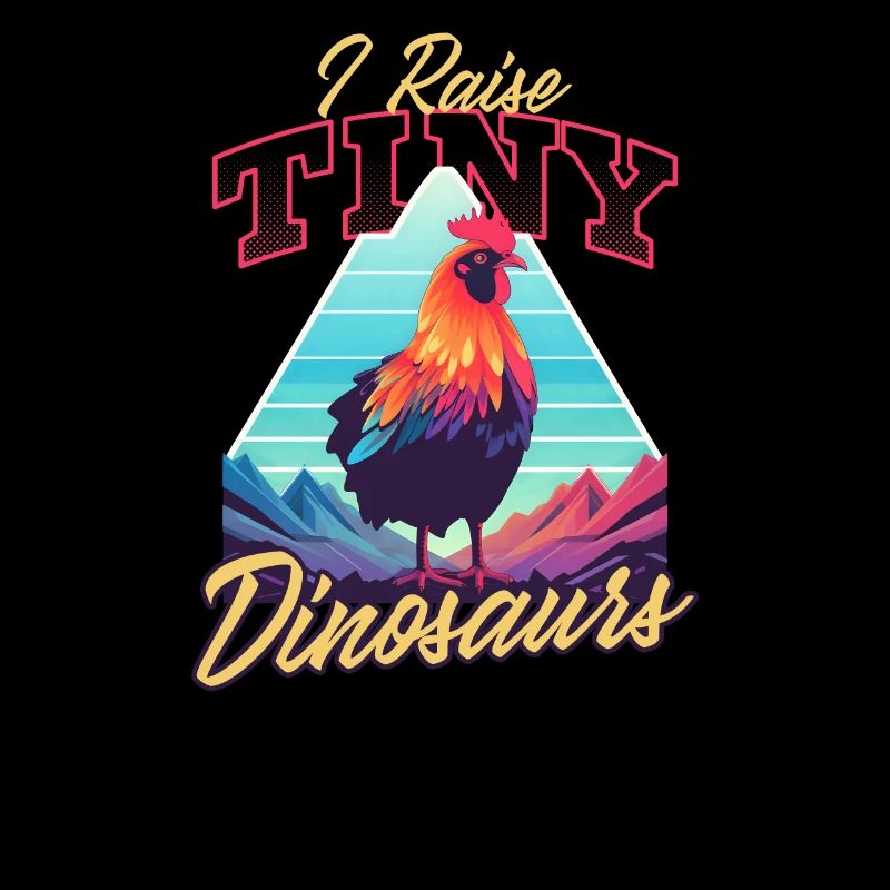 Chicken Farmer Raise Tiny Dinosaurs