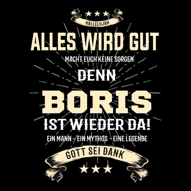 Tout va bien se passer parce que Boris est là