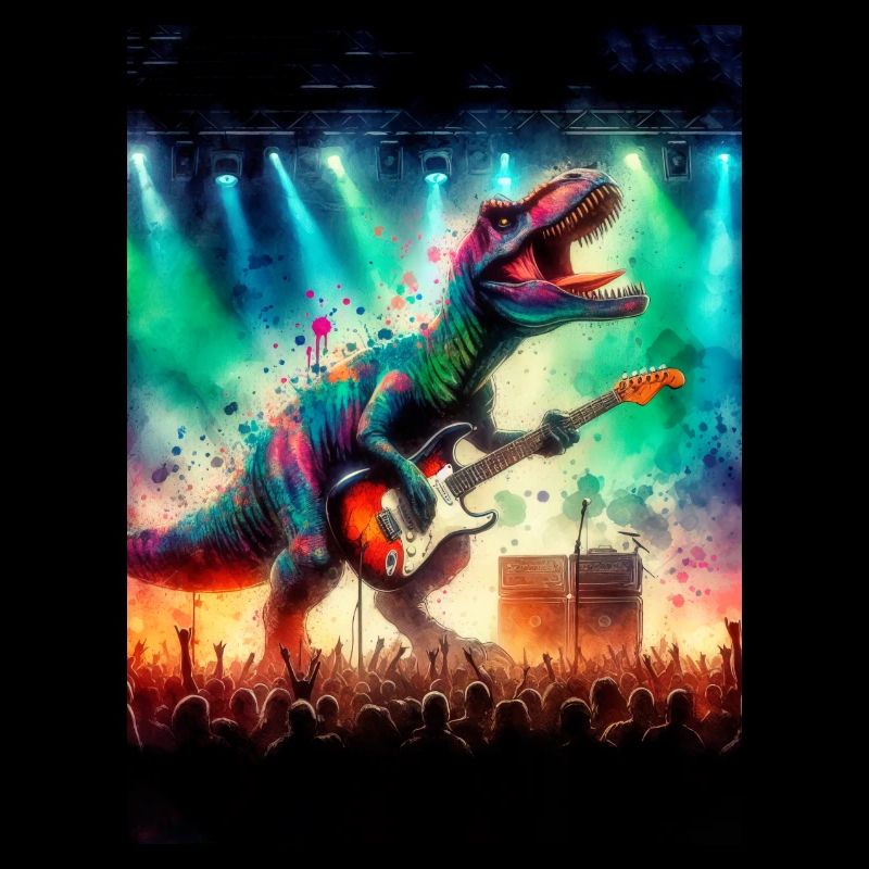 Dinosaur in concert