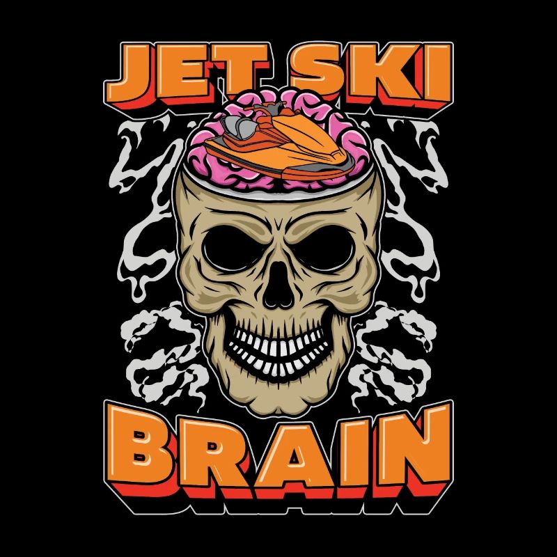 Jet Ski Schädel Jet Ski Brain