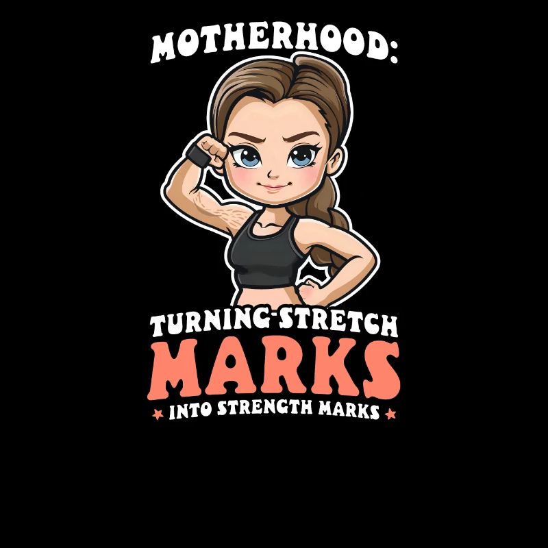 Bodybuilding Mom Stretch Marks into Strength Marks