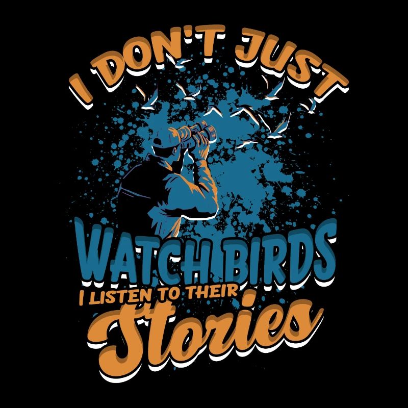 Bird watching ornithologist