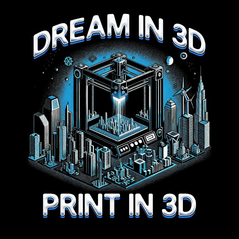 3D Printing 3D Engineer Deam In 3D
