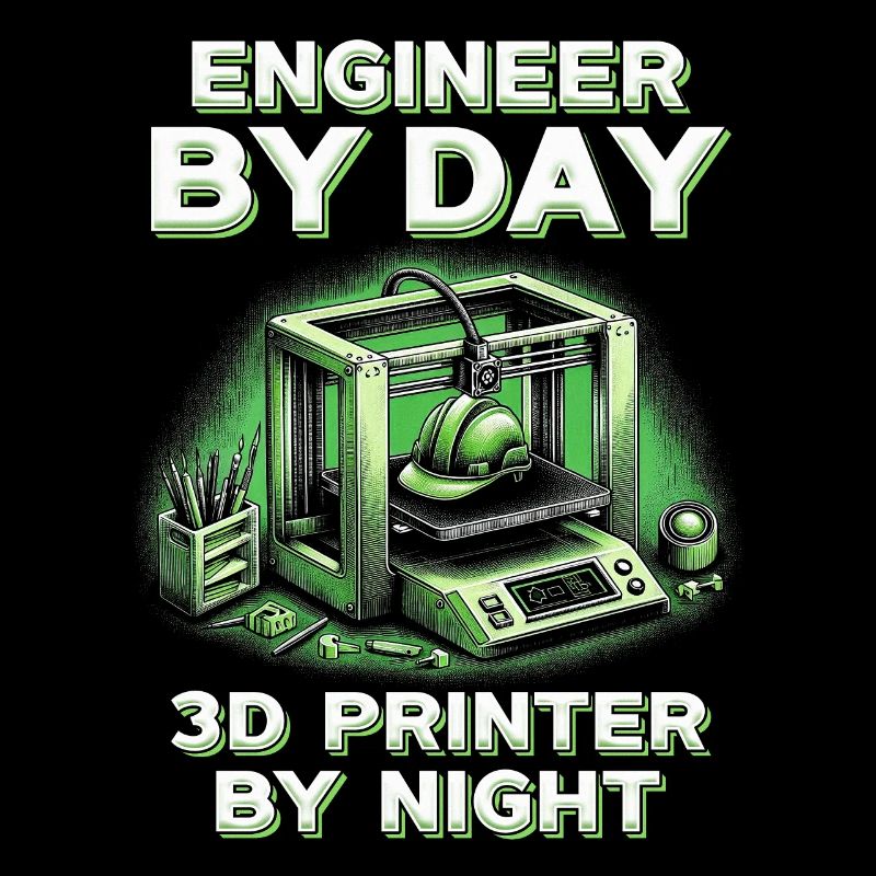 3D Printing 3D Engineer By Day 3D Printer By Night
