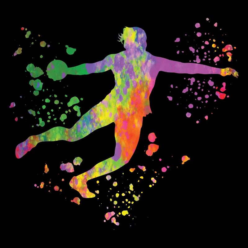 Diskuswerfer Colorsplash Diskuswurf