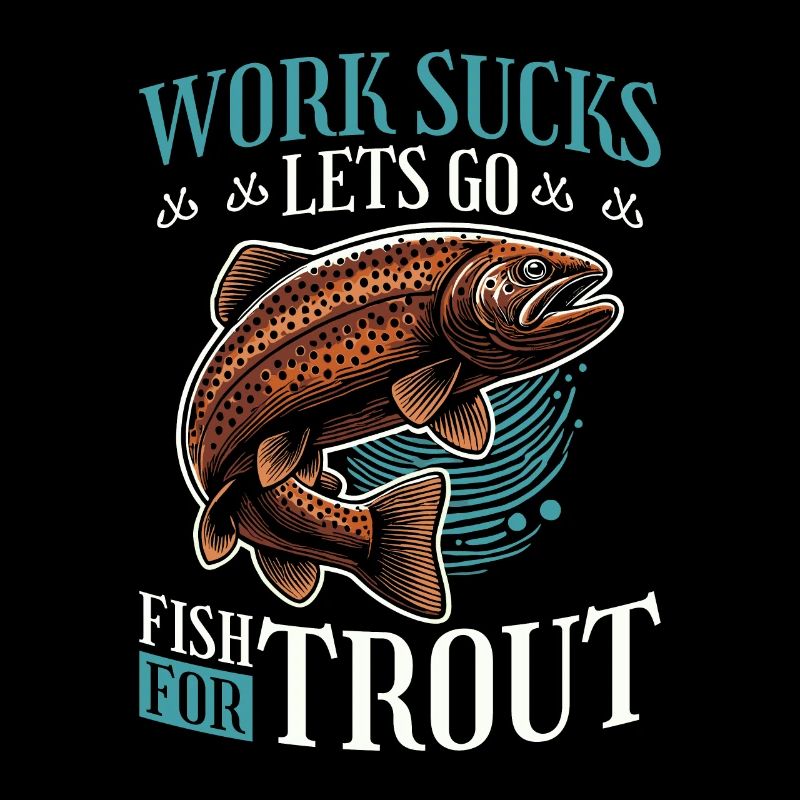 Pêcheur de truite