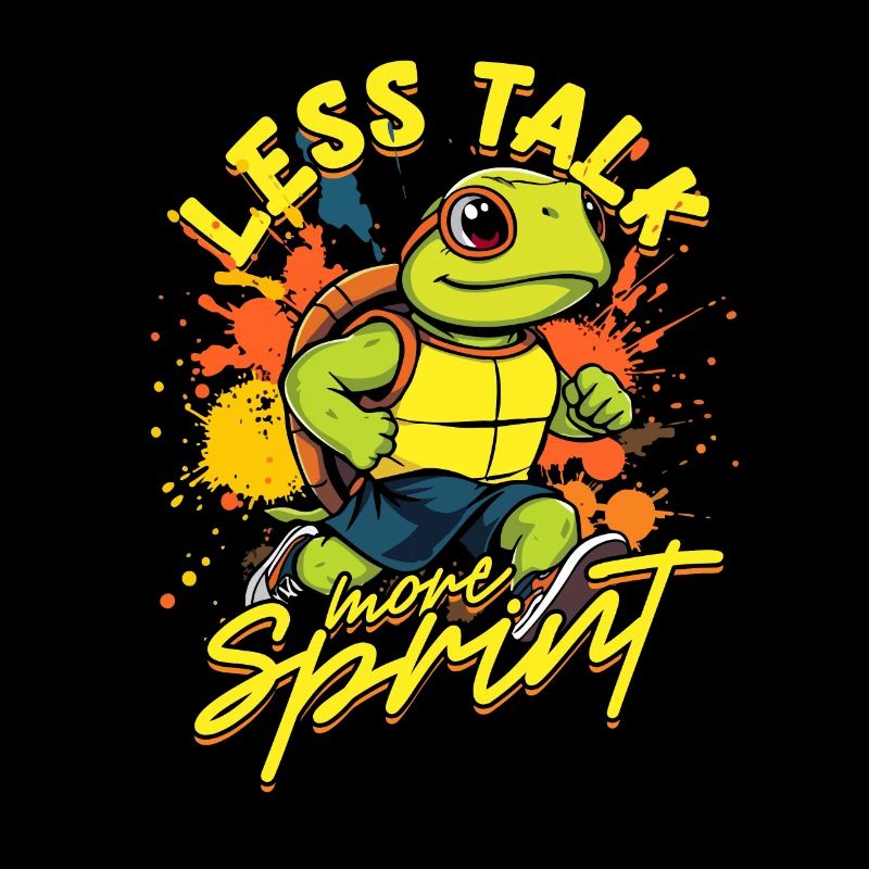 Sprint Sprinten Less Talk More Sprint