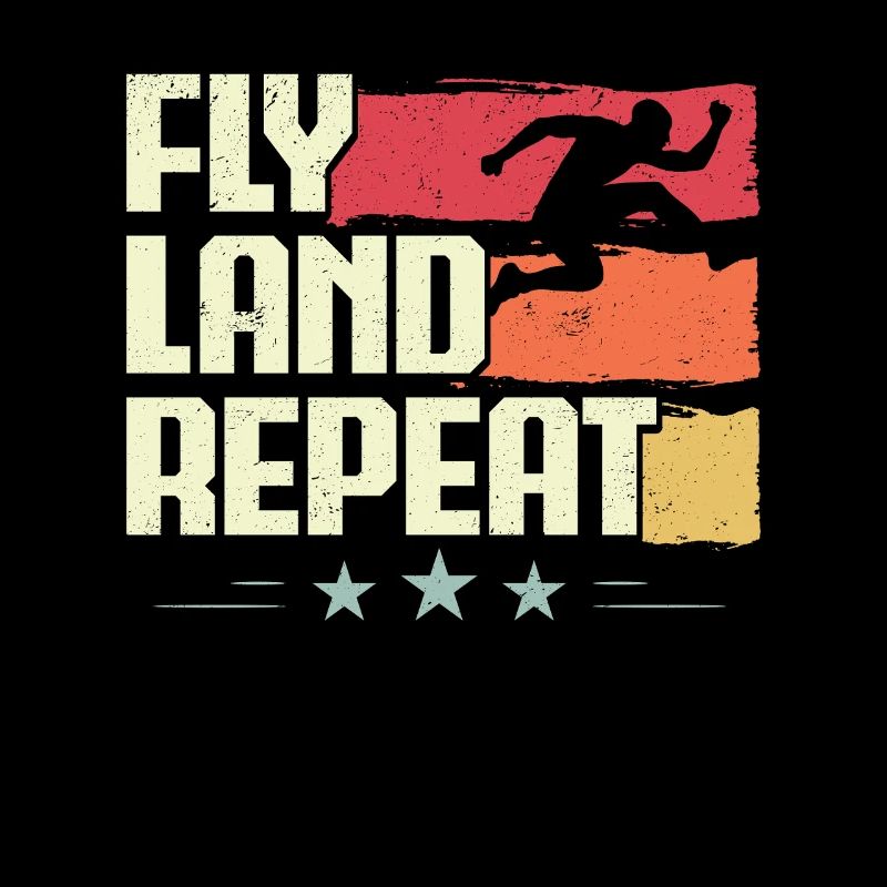 Long Jump Long Jump Fly Land Repeat