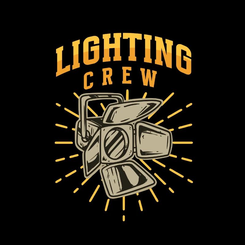 Lichttechniker Beleuchtungstechniker Lighting Crew