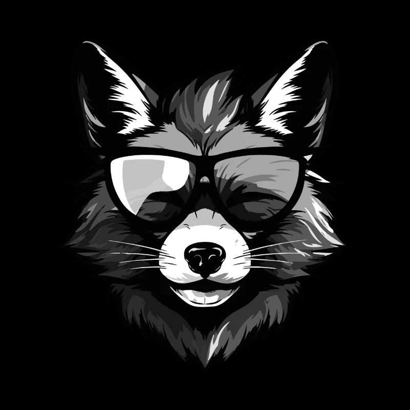 Fuchs Kopf Porträt Cool