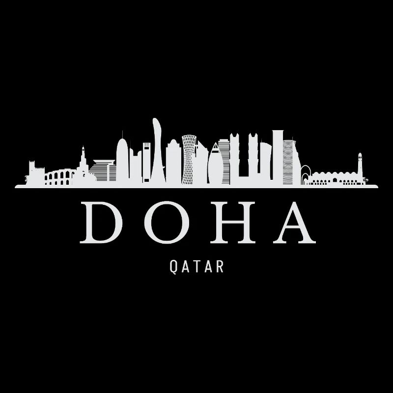 Doha Skyline, Doha Qatar