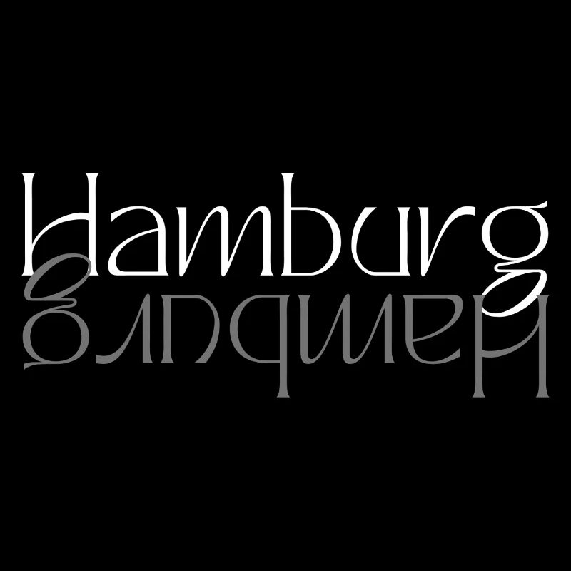 Hamburg Wordmark Mirror
