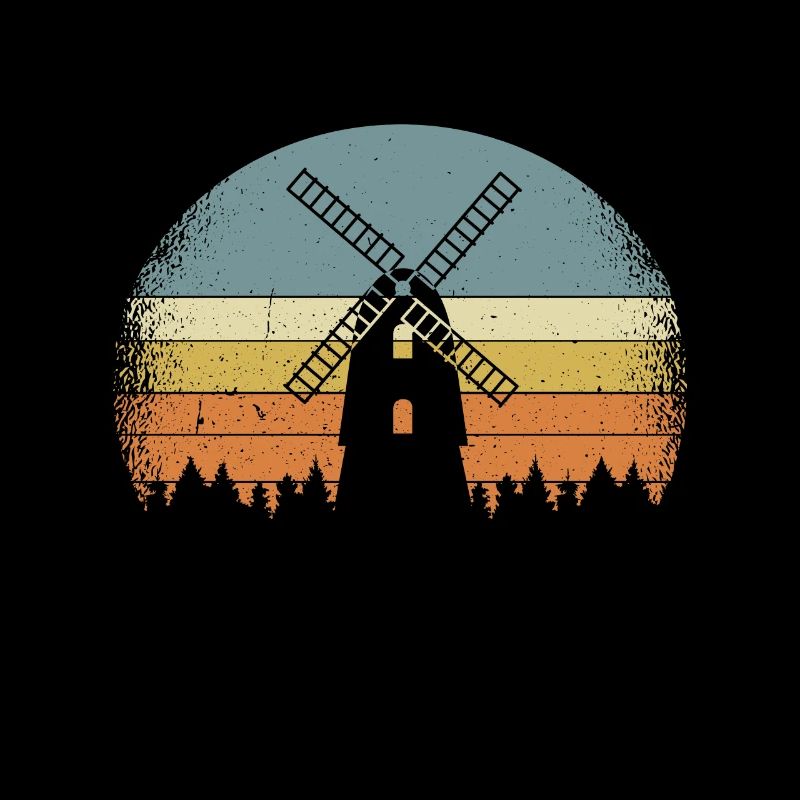Winde-moulin Pays-Bas Énergie éolienne