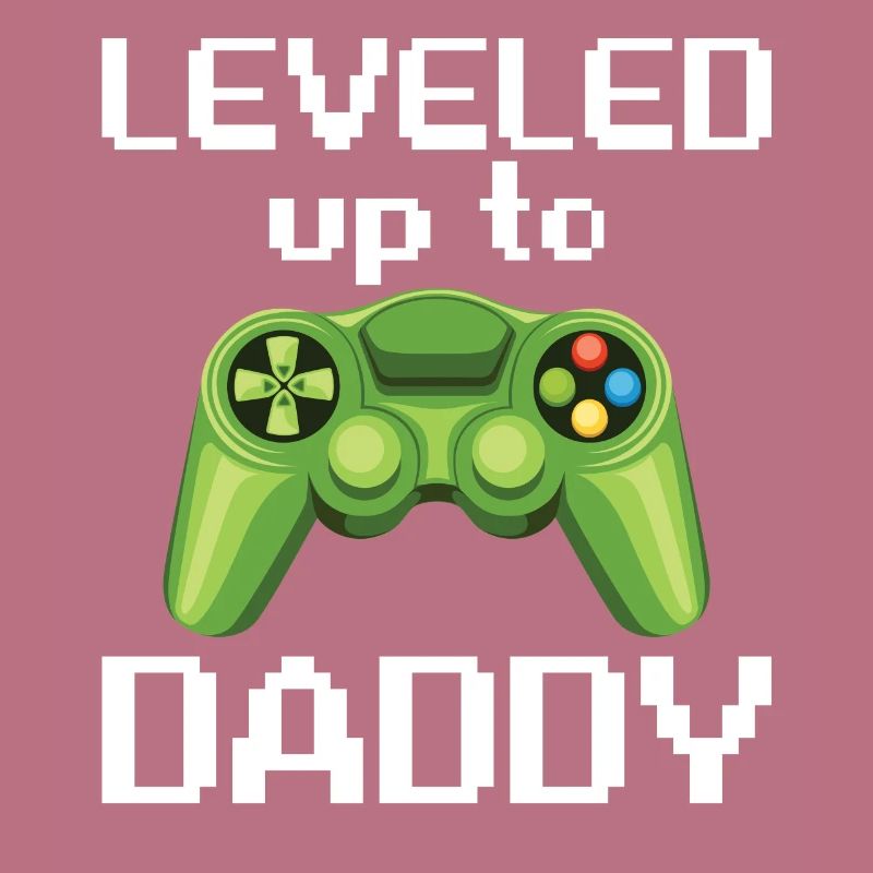 Leveled Up To Daddy Game Controller