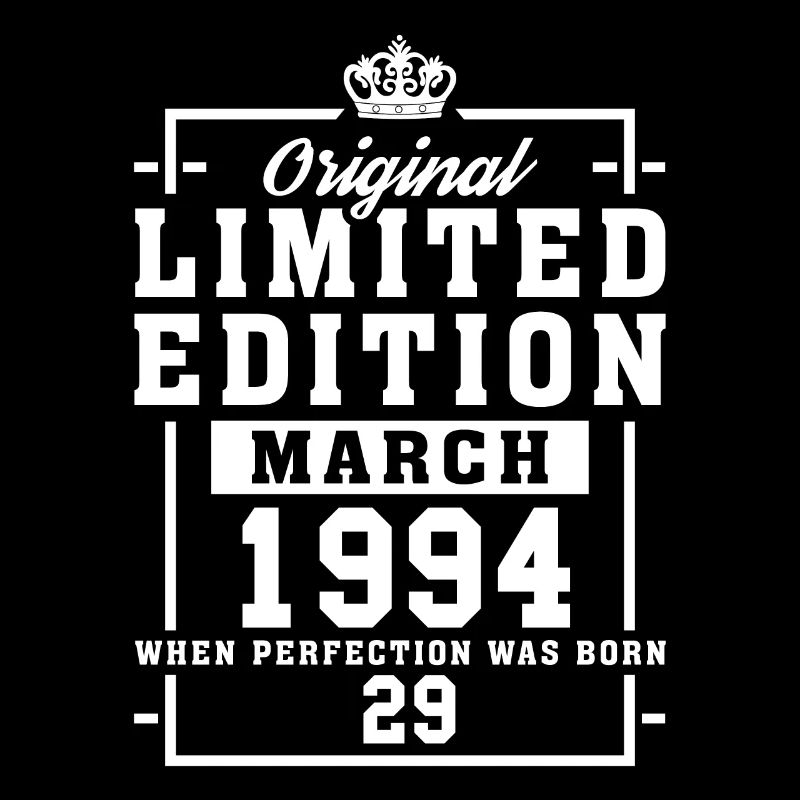 29e anniversaire Mars Né 1994 Idée cadeau
