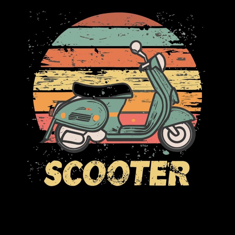 Scooter Motorroller Mofa Moped Roller
