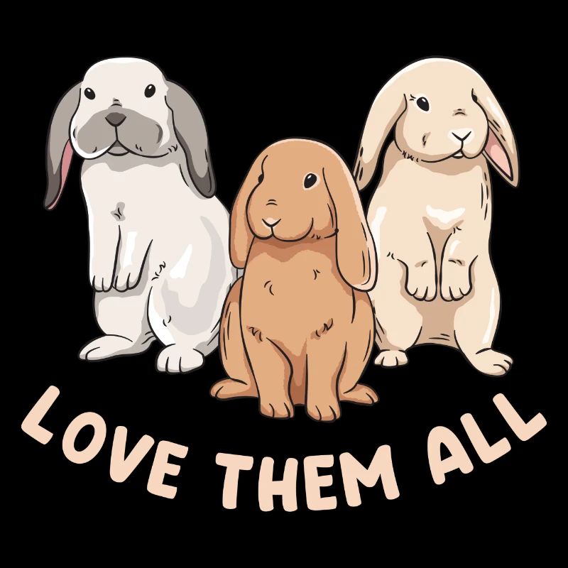 Conception de lapin mignon pour les propriétaires de lapins