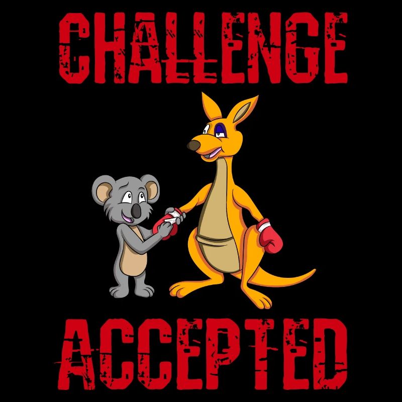 CHALLENGE ACCEPTED - Boxer Känguru + Koala Trainer