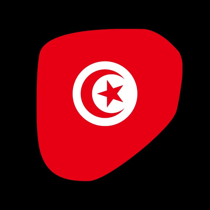 Drapeau de la Tunisie Les Tunisiens