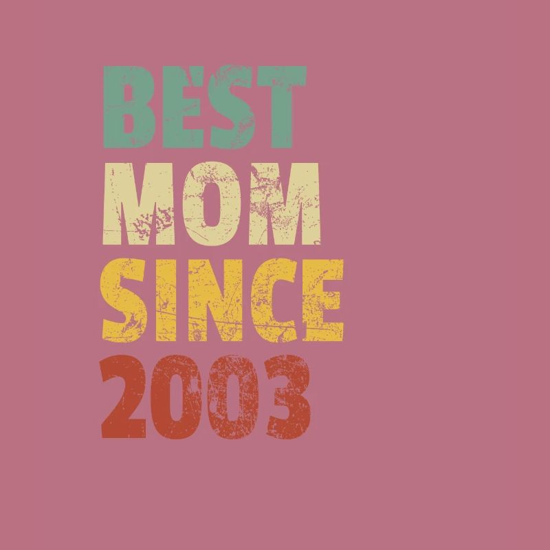 Beste Mutter seit 2003 Muttertags-Slogan-Zitat