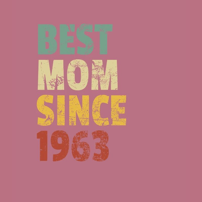 Beste Mutter seit 1963 Muttertags-Slogan-Zitat