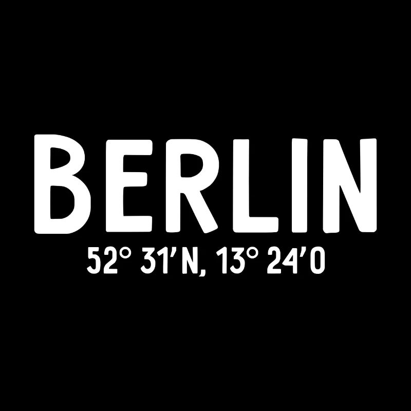 Coordonnées Berlin - Berlin Bear
