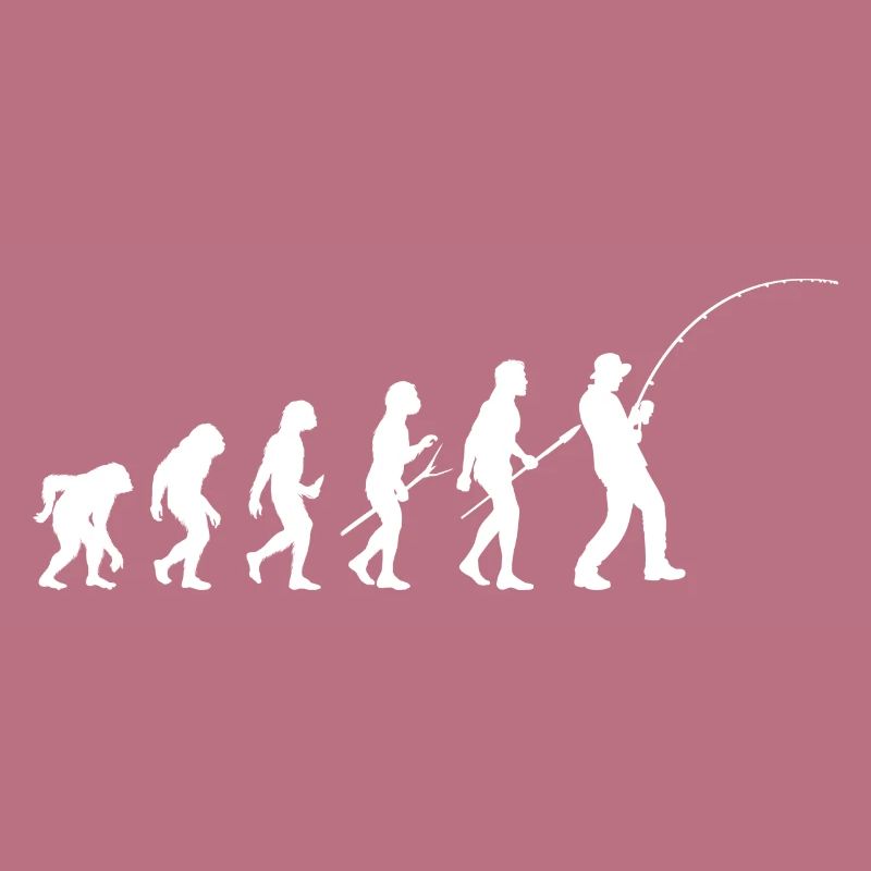 Silhouette du pêcheur Evolution