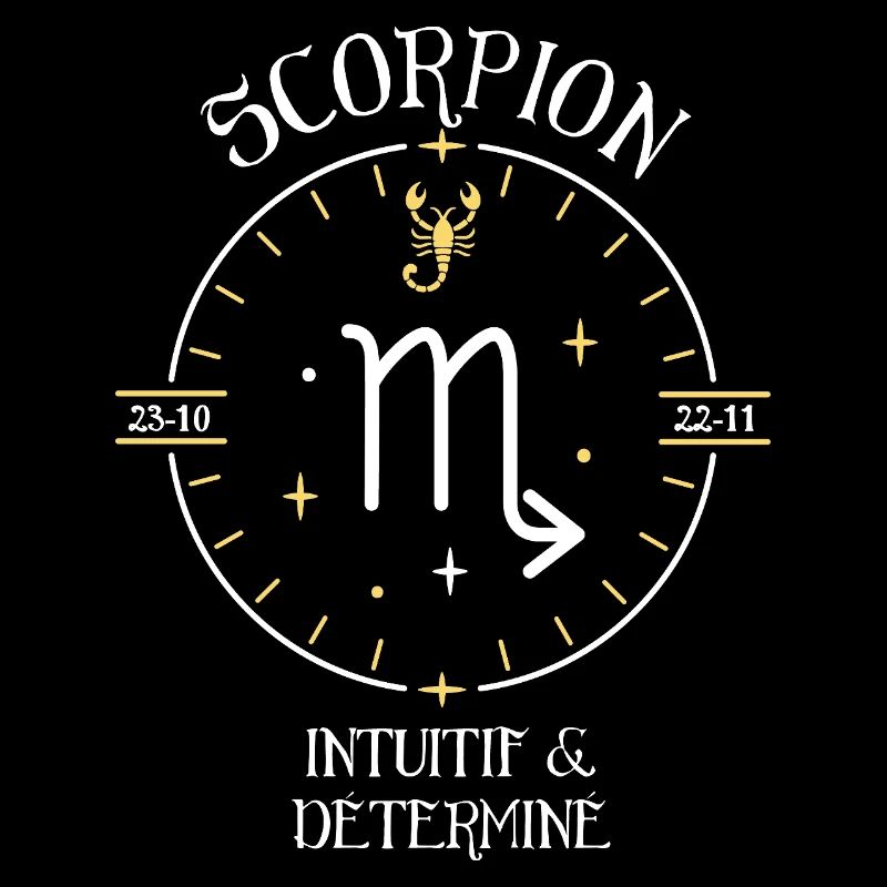 Du signe du Scorpion - Intuitif et déterminé