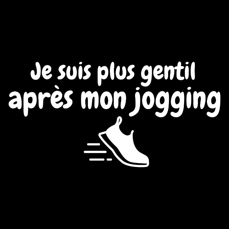 Je suis plus sympa aprs mon jogging, course
