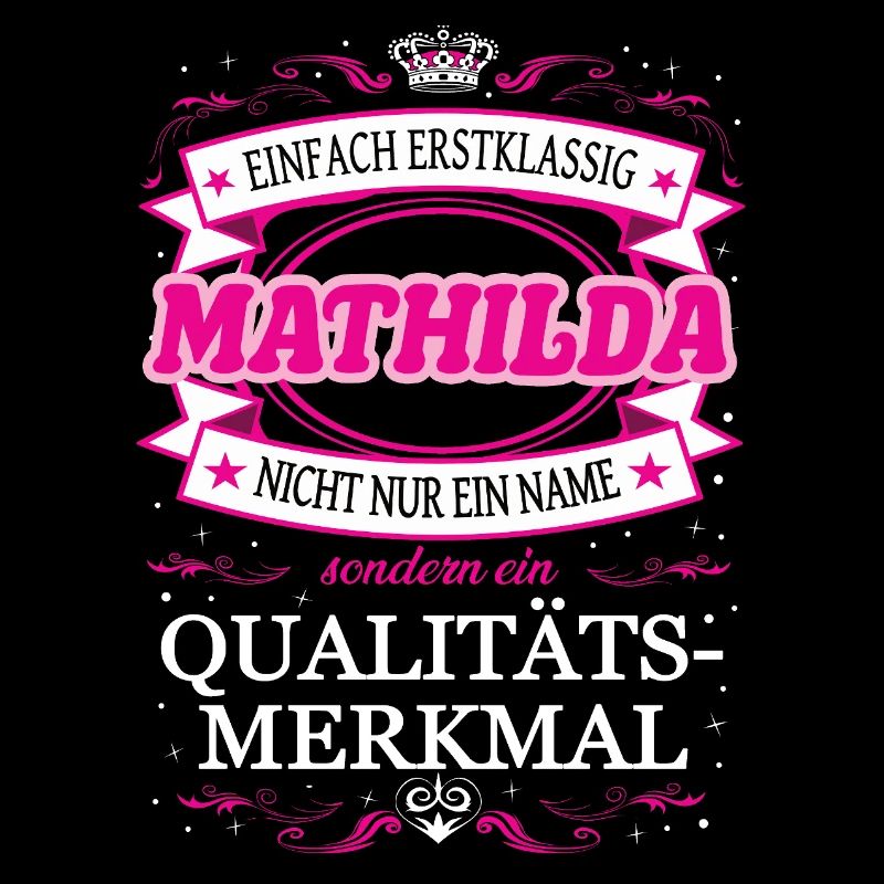 Caractéristique de qualité Mathilda tout simplement de première classe
