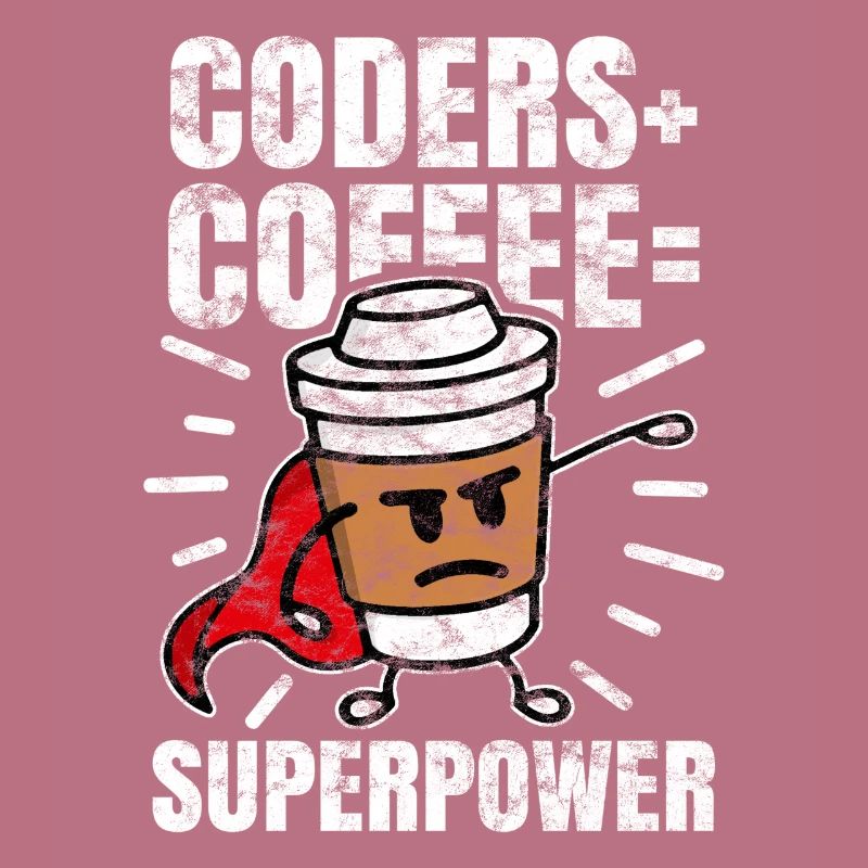 Programmer coffee nerd geek