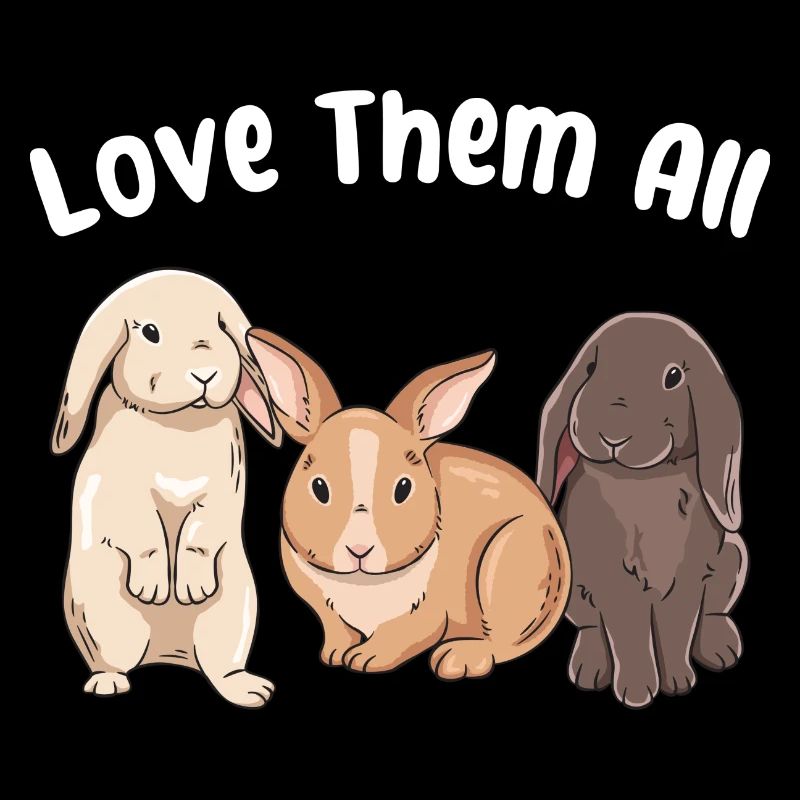 Conception de lapin mignon pour les propriétaires de lapins