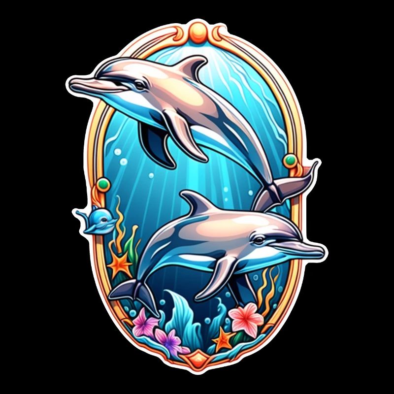 dauphin et ocean