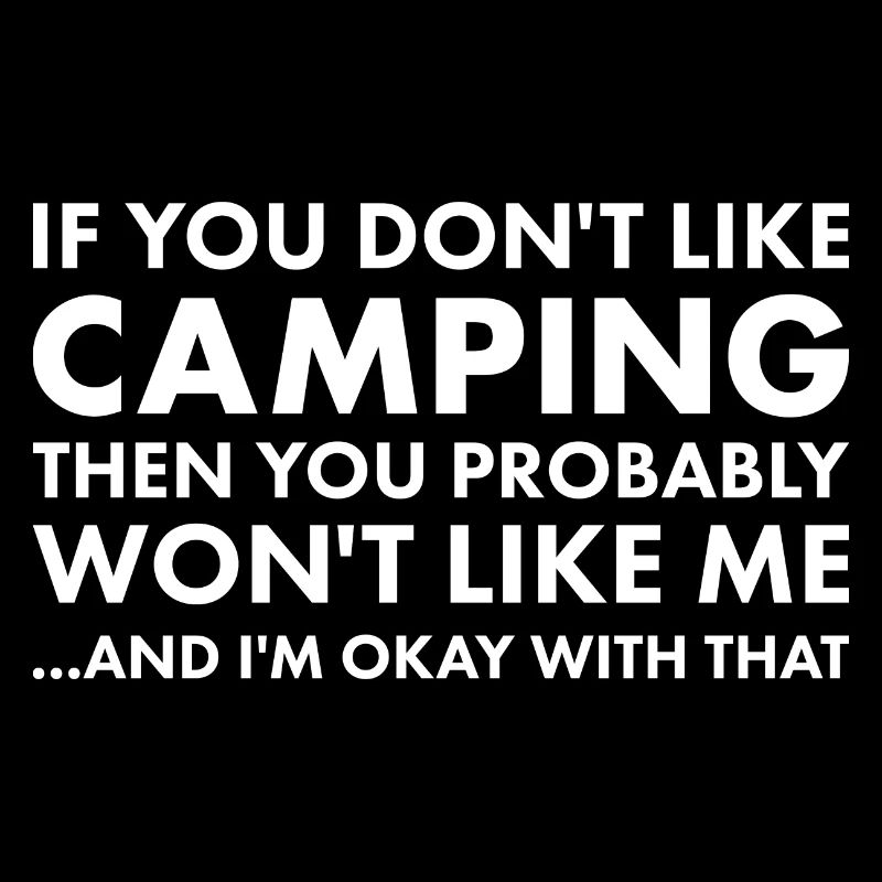 Camper If You Don't Like Camping