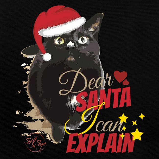 Katze "Dear Santa"