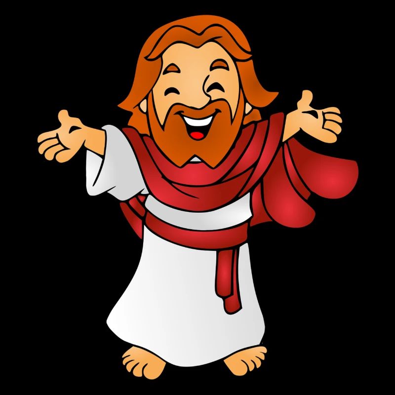 Jesus als Comicfigur Geschenk Geschenkidee