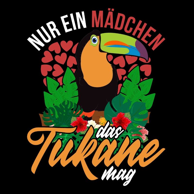 Tropischer Vogel Mädchen Geschenk Exotisches Tukan