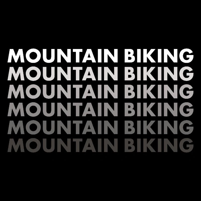 Biker Mountain Biking