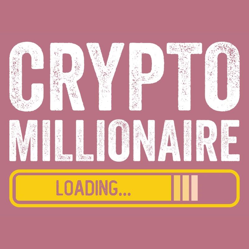 Crypto Millionaire Loading Funny Bitcoin Ethereum