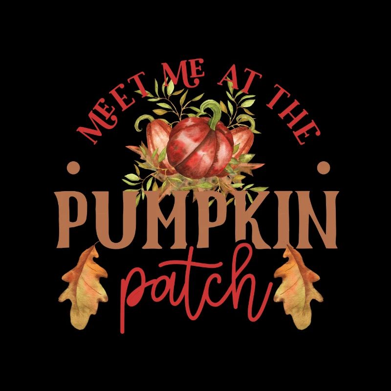 Automne Rencontrez-moi à Pumpkin Patch Thanksgiving