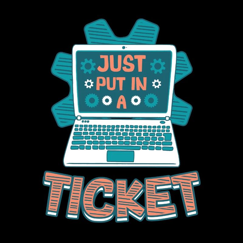 Ouvrez simplement un ticket Help Desk Tech Support