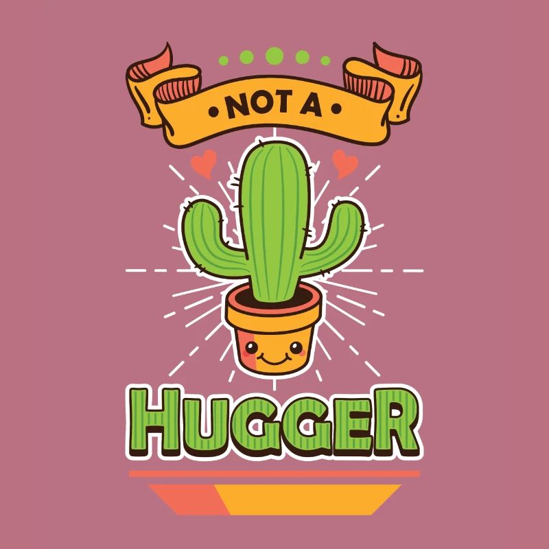 No hugging cactus
