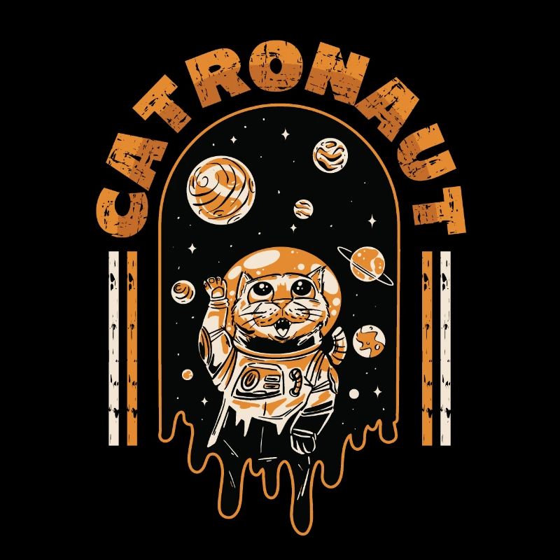 Catronaut Katze Astronaut Katze