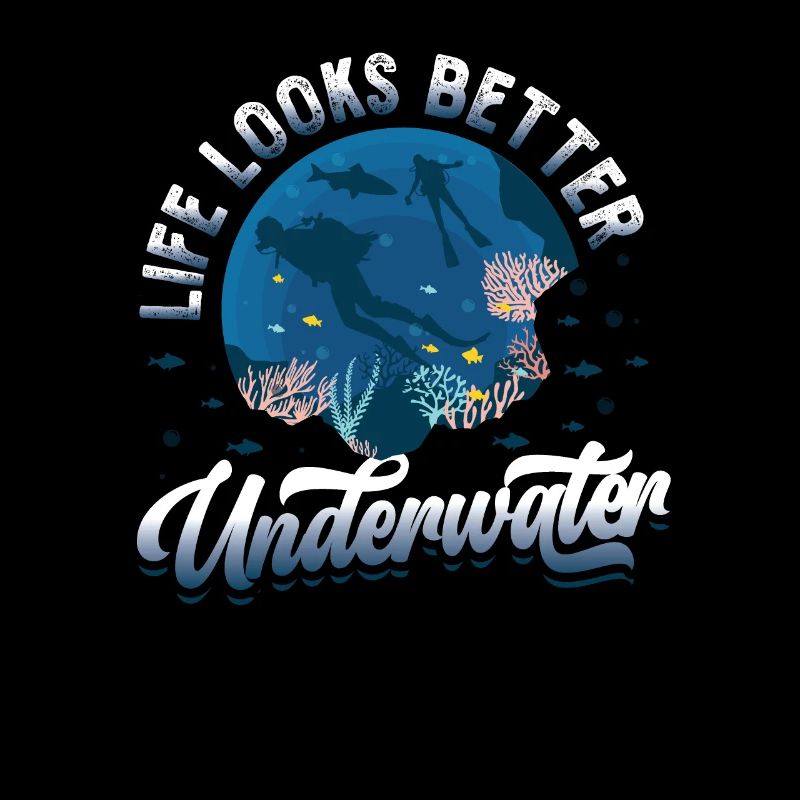 Das Leben Sieht Unter Wasser Besser Aus, Tauchen
