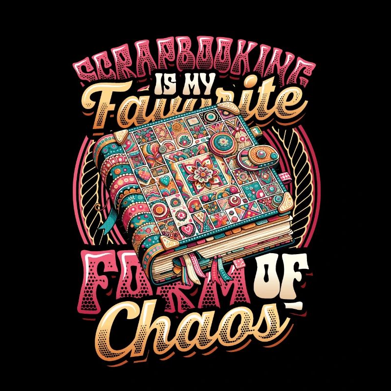 Mädchen Scrapbooking Enthusiast Scrapbook