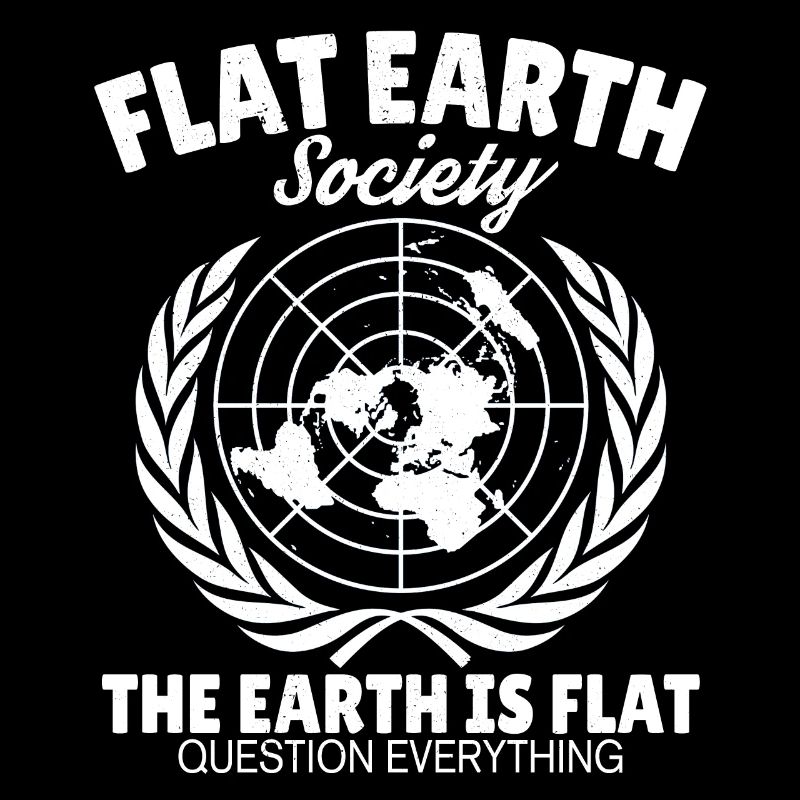 Flache Erde Astrologie Flat Earth Erde Geschenk