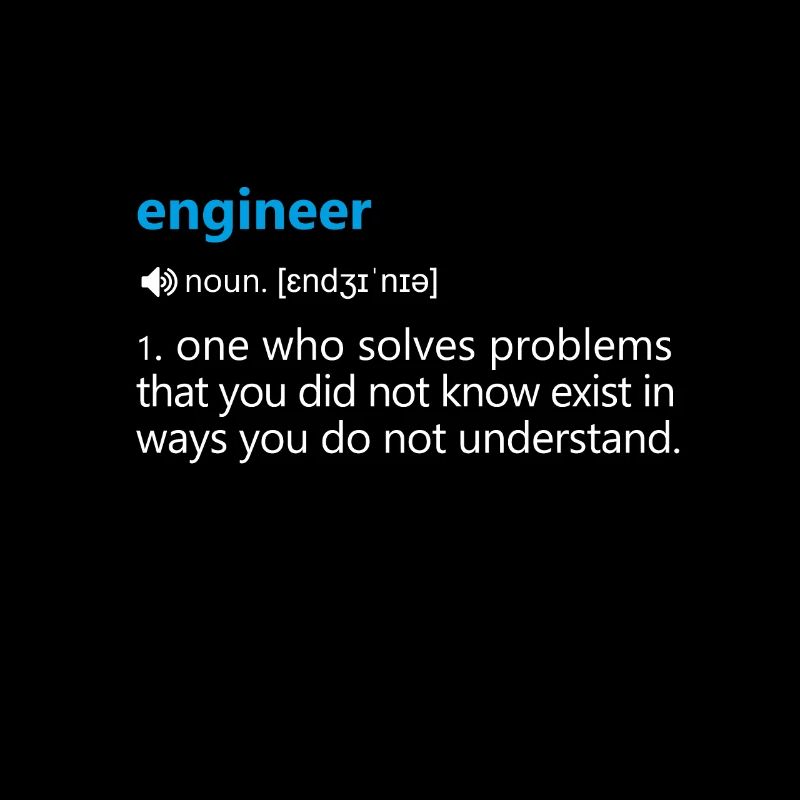 engineer technician shirt job work student