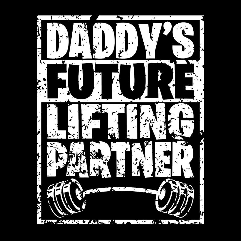 Daddy´s future lifting partner